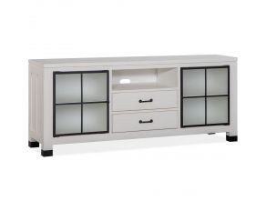 Harper Springs Console In Silo White