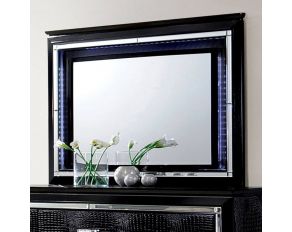 Furniture of America Bellanova Mirror in Black