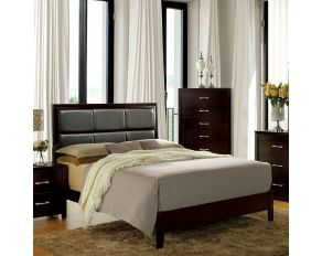 Furniture of America Janine California King Bed in Espresso