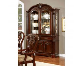 Elana Hutch and Buffet in Brown Cherry