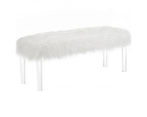 Fatima Bench in White