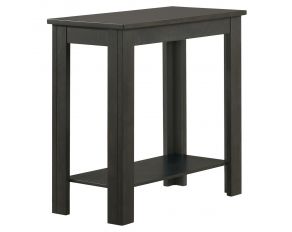 Pierce Chairside Table in Charcoal