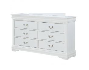 Louis Philip Dresser in White