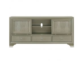 Lyssa Tv Stand in Champagne Faux Finish