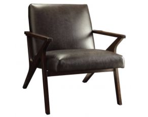 Furniture of America Dubois Accent Chair, Brown