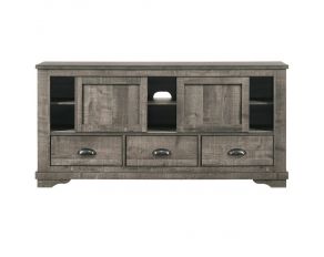 Coralee TV Stand in Grey