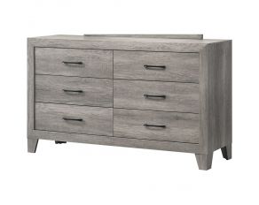 Hopkins 6 Drawer Dresser in Driftwood