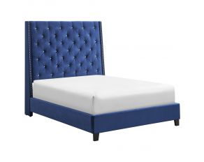 Chantilly King Bed in Royal Blue