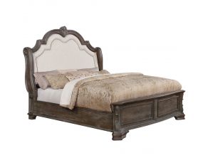 Sheffield California King Bed in Antique Grey