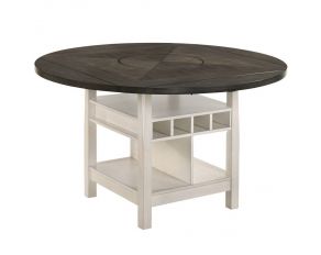 Conner Counter Height Table in Chalk Grey