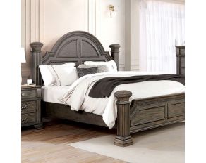 Pamphilos King Bed in Gray