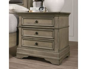 Lasthenia Nightstand in Antique Warm Gray