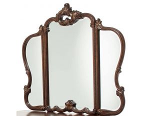 AICO Platine de Royale Vanity Mirror in Light Espresso