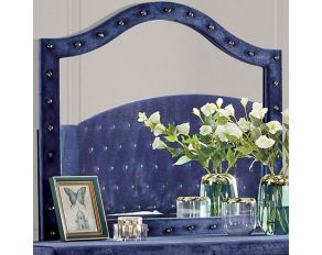 Alzir Mirror in Blue