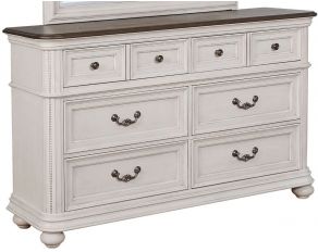 West Chester Dresser in White