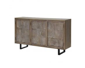 Crossings Casablanca 57 Inch TV Console in Driftwood