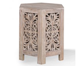 Crossings Eden End Table in Toasted Tumbleweed