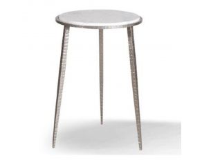 Crossings Palace Accent Table in Iron and Marble