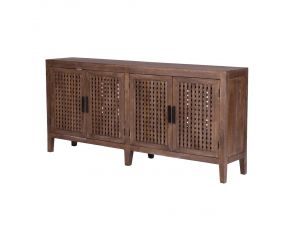 Crossings Portland 78 Inch TV Console in Timber