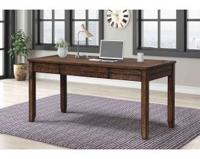 Tempe 65 Inch Writing Desk in Tobacco