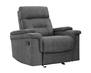 Diesel Manual Glider Recliner in Cobra Grey