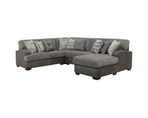 Berlin 4 Piece Sectional in Grey