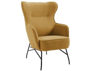 Franky Accent Chair in Curry