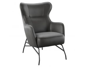 Franky Accent Chair in Black