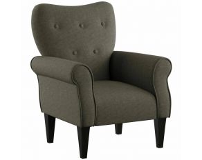 Lydia Accent Chair in Brown