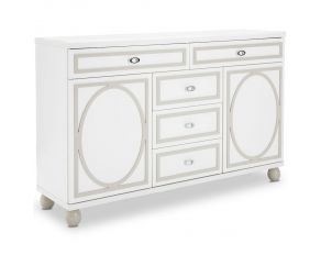 AICO Sky Tower Dresser in White Cloud