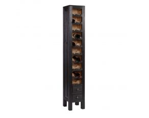 Escala Wine Cabinet in Dark Gray