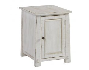 Mercantile Chairside Table in Milk