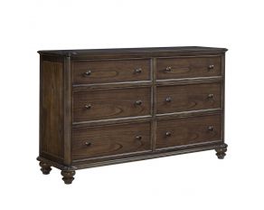 Pearson Drawer Dresser in Aged Oak