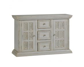 Rory Credenza Console in Antique Gray