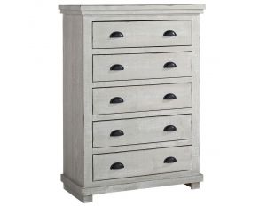 Willow Chest in Gray Chalk