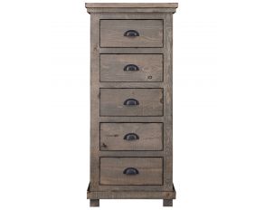 Willow Lingerie Chest in Weathered Gray