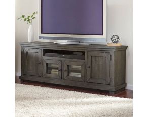 Willow 74 Inch Console in Distressed Dark Gray