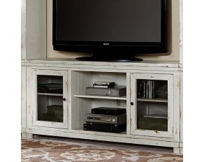 Willow 68 Inch Console in Distressed White