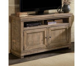 Willow 54 Inch Console in Weathered Gray