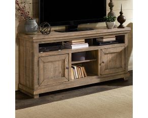 Willow 64 Inch Console in Weathered Gray