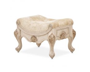 Platine de Royale Vanity Bench in Champagne