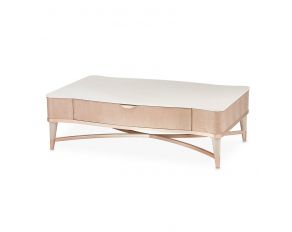 Malibu Crest Cocktail Table in Blush