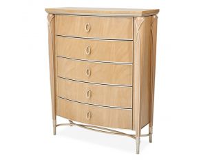 Villa Cherie Highboy Chest in Caramel