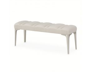 Penthouse Bed Bench in Ash Grey