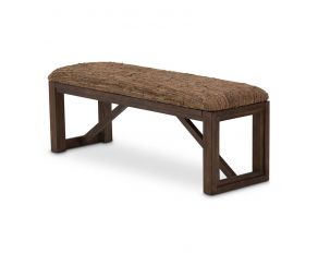 Carrollton Bench in Rustic Ranch