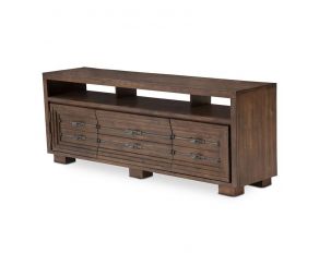 Carrollton TV Console in Rustic Ranch