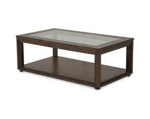 Carrollton Rectangular Cocktail Table in Rustic Ranch