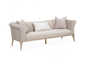 Yvette Sofa Porcini in Medium Champagne