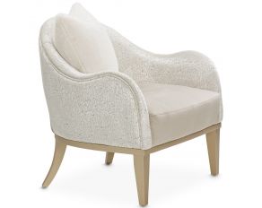 Yvette Accent Chair Porcini in Medium Champagne