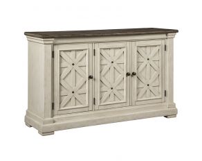 Ashley Furniture Bolanburg Dining Room Server in White/Gray